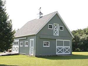 Pole Barn Style House Plans