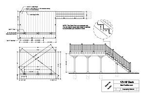 Building Deck Free Deck Design Plans