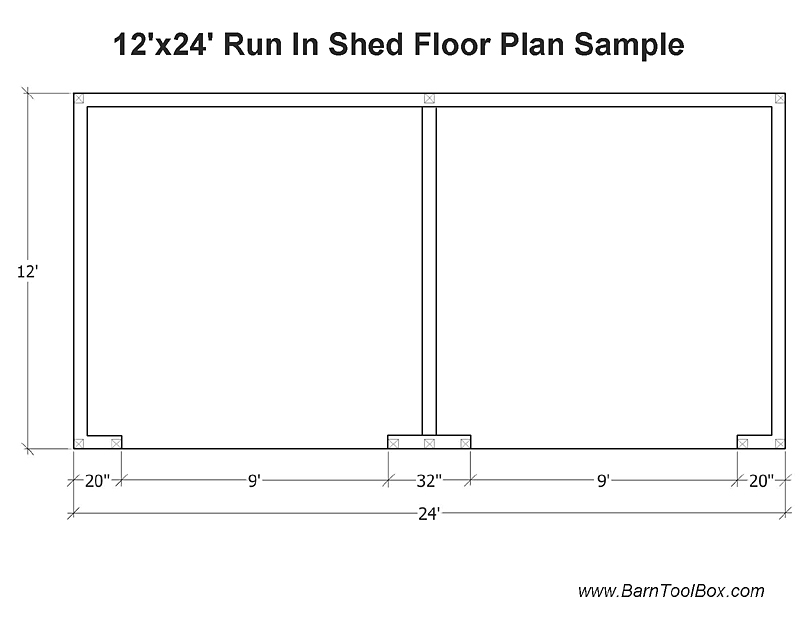 See also Run In Shed Framing Details sample.
