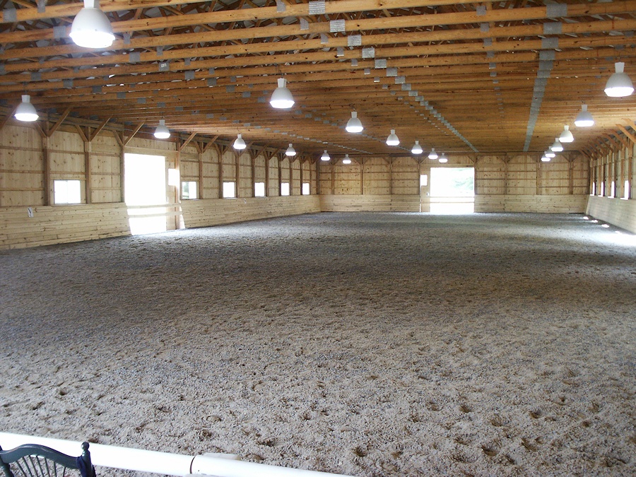 indoor equestrian arenas