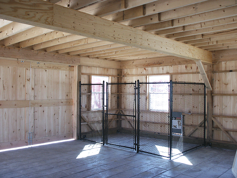 Barn Loft Construction - Building Garage Loft
