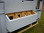 Coop Nesting Box with Open Cover