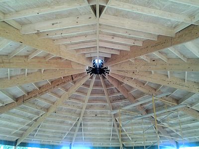 Open Style Roof Construction