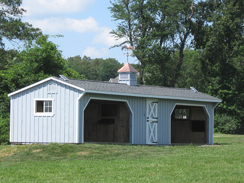 Run In Sheds - Horse Shed Design &amp; Shed Plans