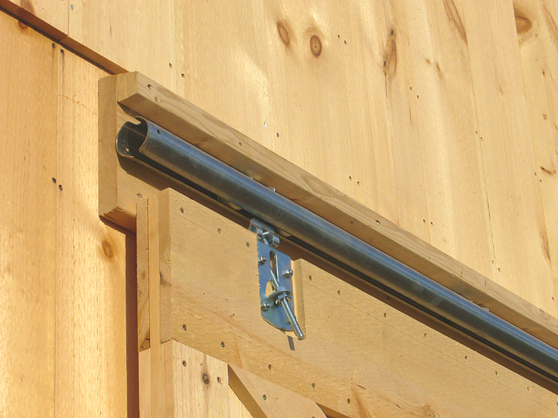 Barn Door Construction How To Build, Pole Barn Sliding Door Hardware Kit